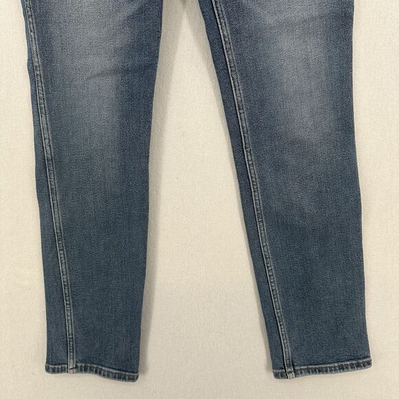 REDONE Jeans Womens 26 80s Slim Straight Blue Denim High Rise Button Fly 90s - Picture 4 of 14